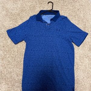 Under Armour Men's Blue Polo Shirt - Small - NWOT